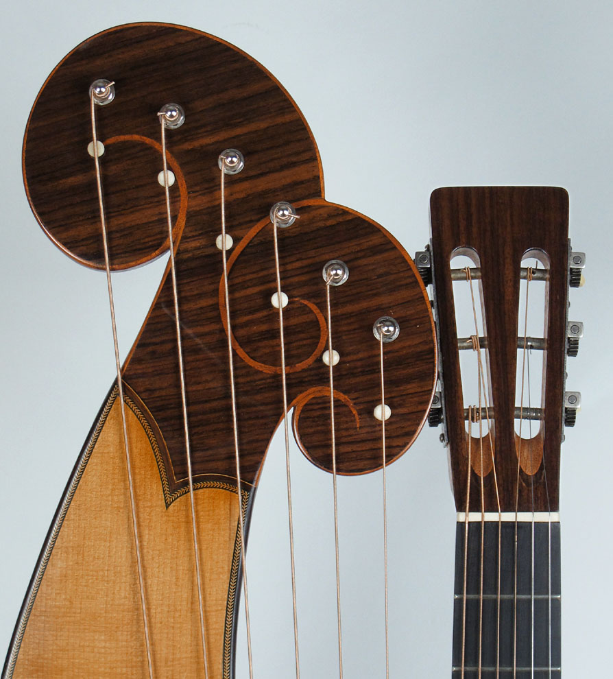 2011 Dyer Style Arul Harp Guitar at Harp Guitar Music