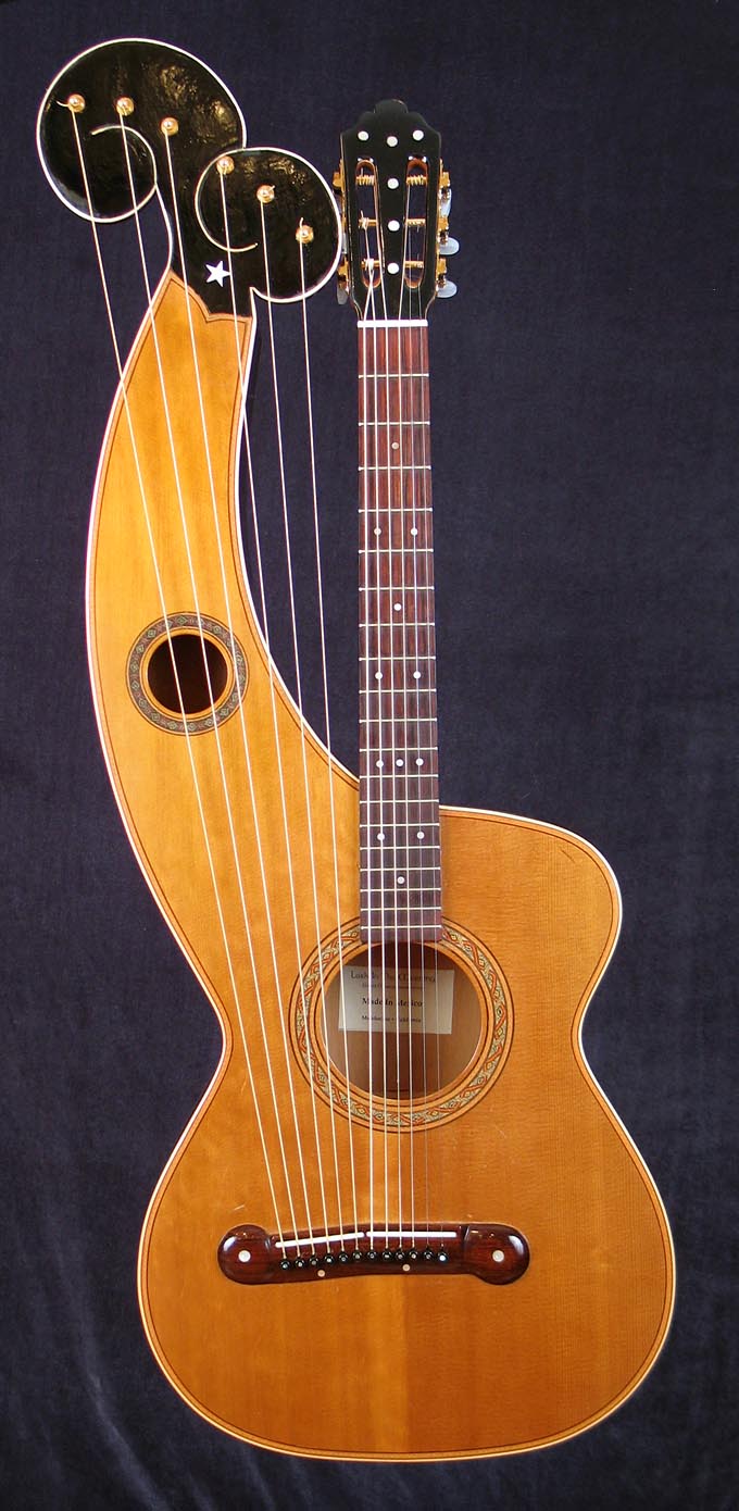 Lark in the Morning Used Harp Guitar at Harp Guitar Music