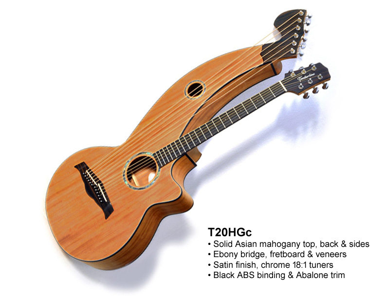 Timberline Harp Guitar at Harp Guitar Music